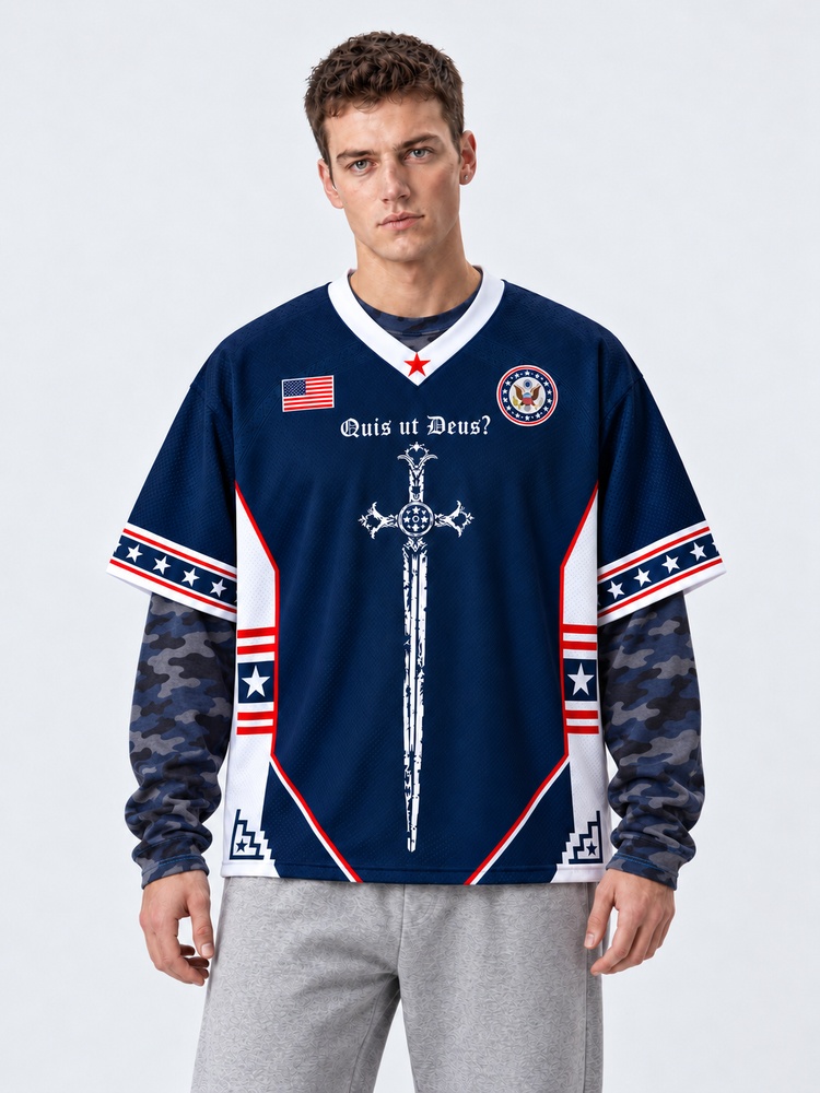 Angel Graphic Mesh Jersey