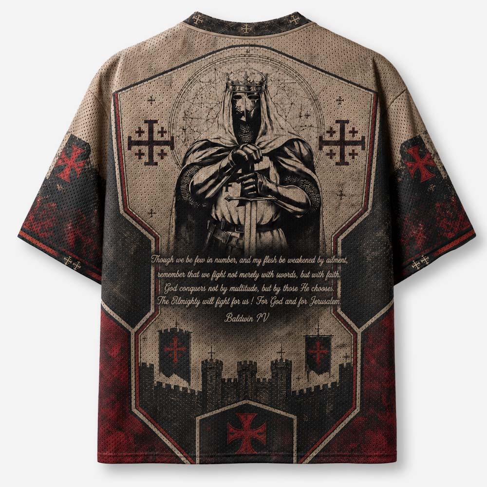 Masked King Graphic Mesh Jersey