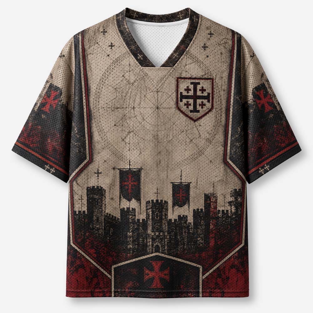 Masked King Graphic Mesh Jersey
