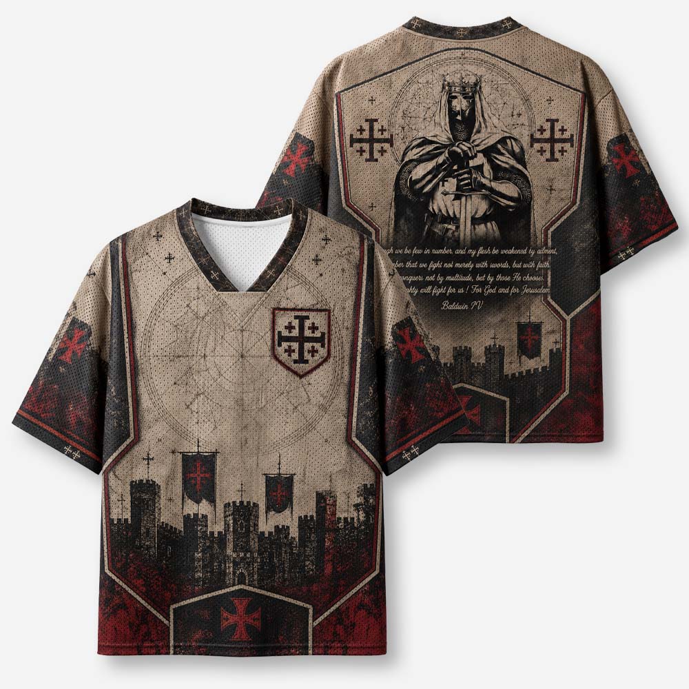 Masked King Graphic Mesh Jersey