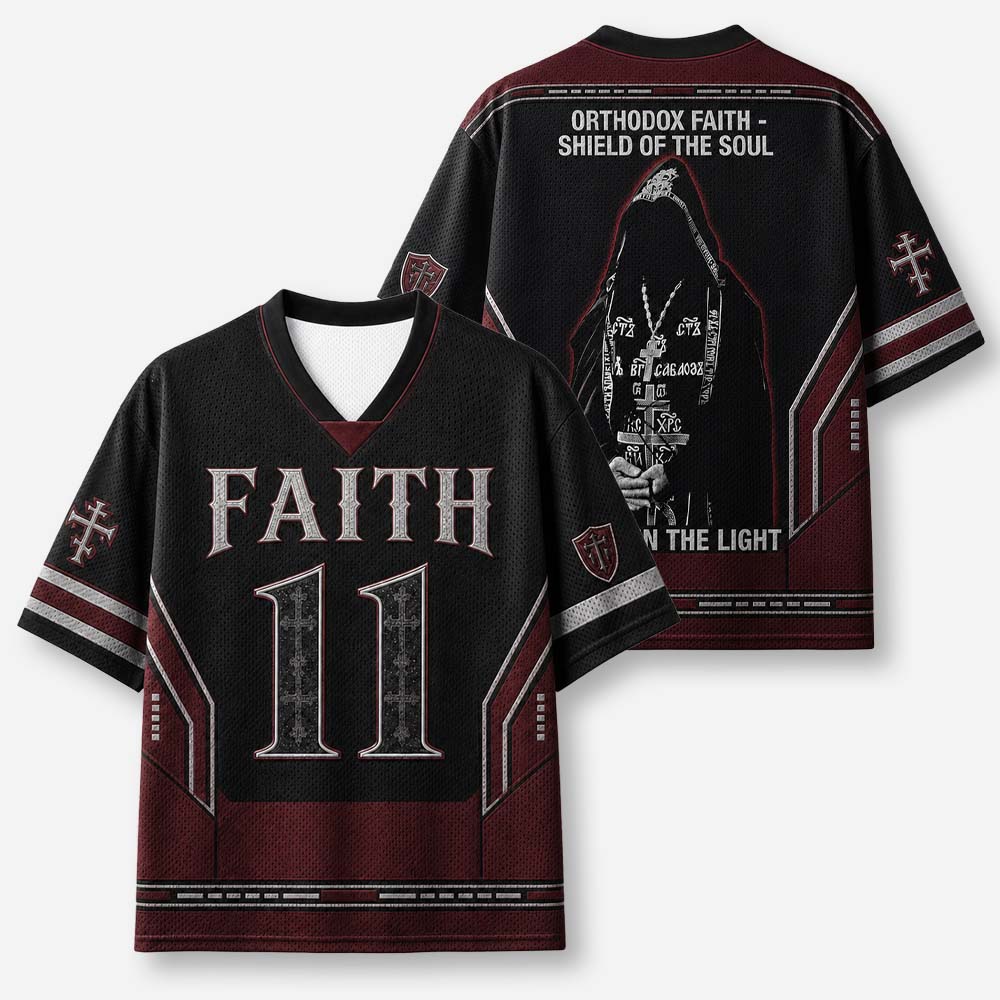 Orthodox Faith Graphic Mesh Jersey