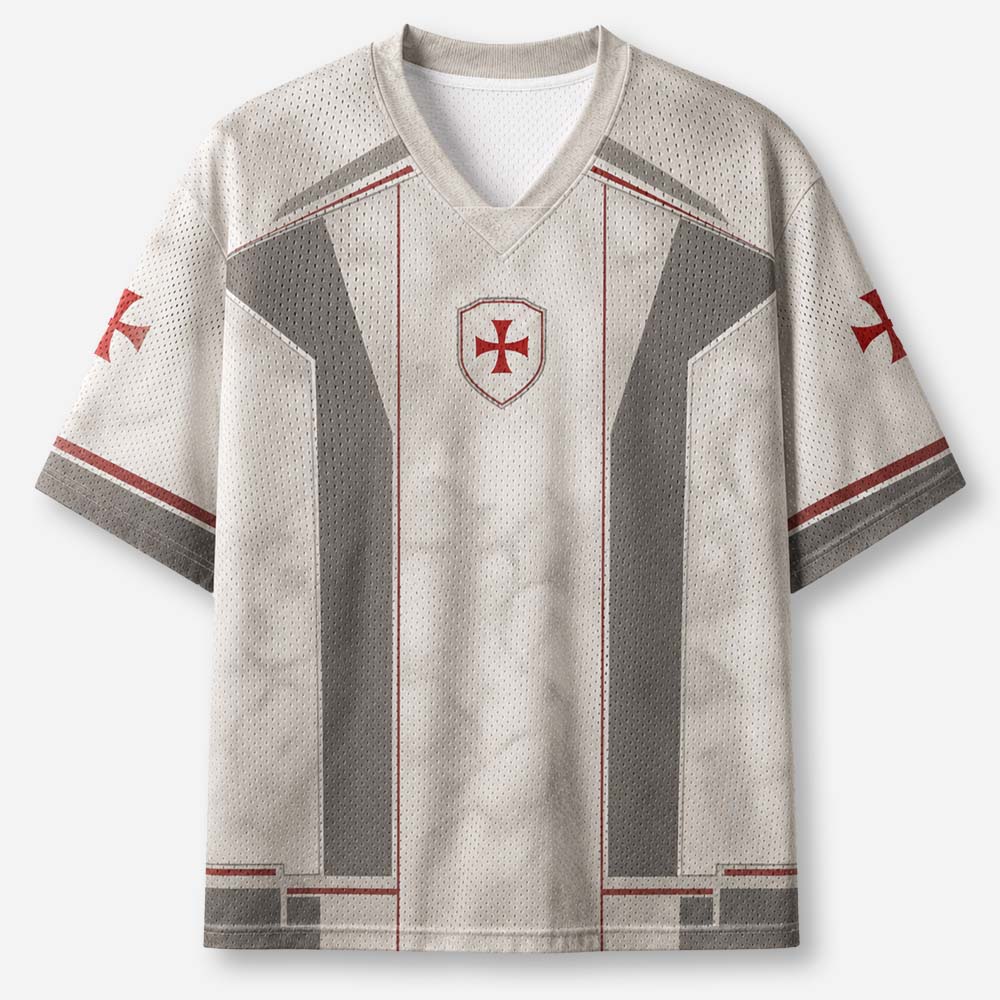 Red Knight Graphic Mesh Jersey