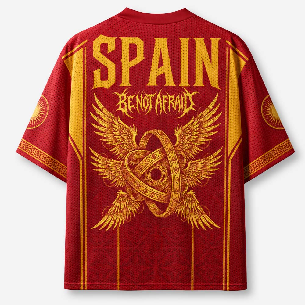Fearless Eye Wing Graphic Mesh Jersey