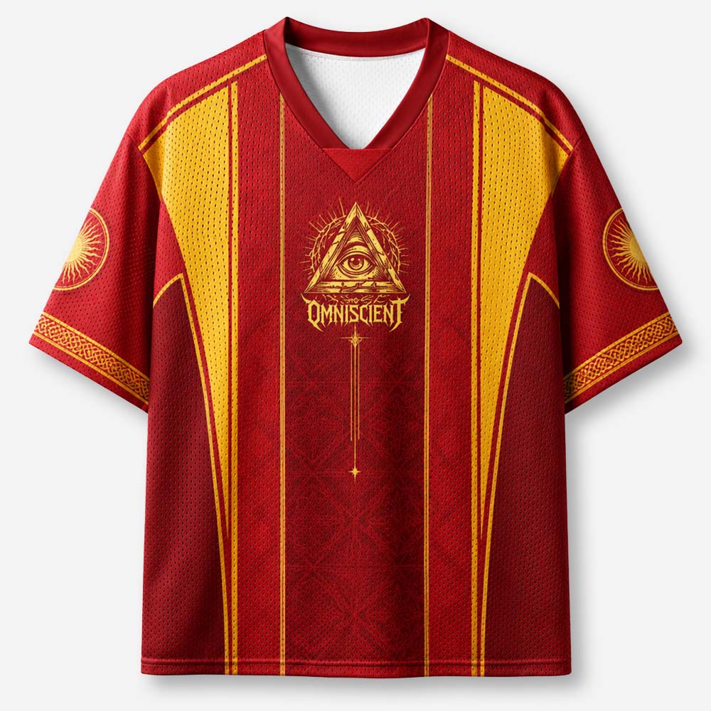 Fearless Eye Wing Graphic Mesh Jersey