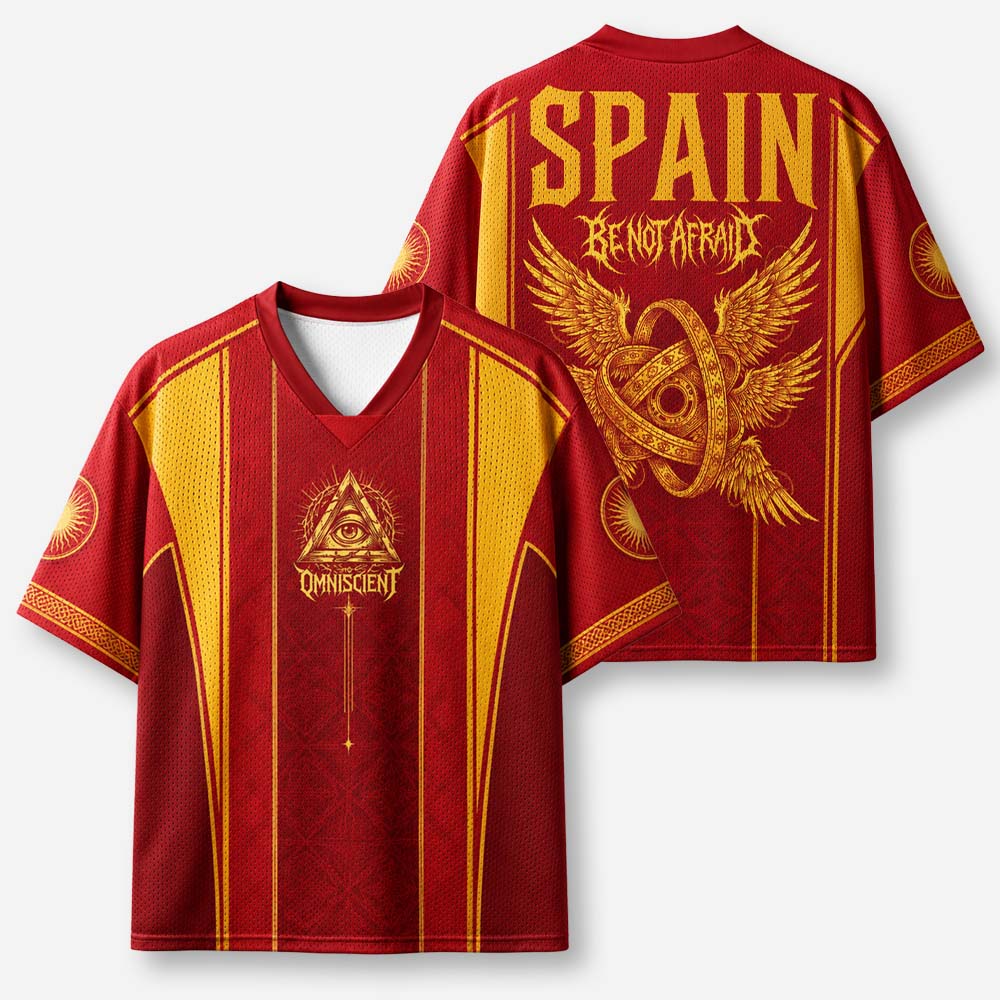 Fearless Eye Wing Graphic Mesh Jersey