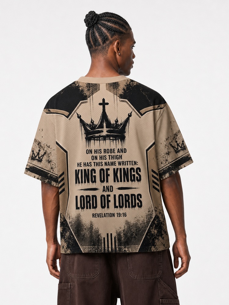 Crown Statement Graphic Mesh Jersey