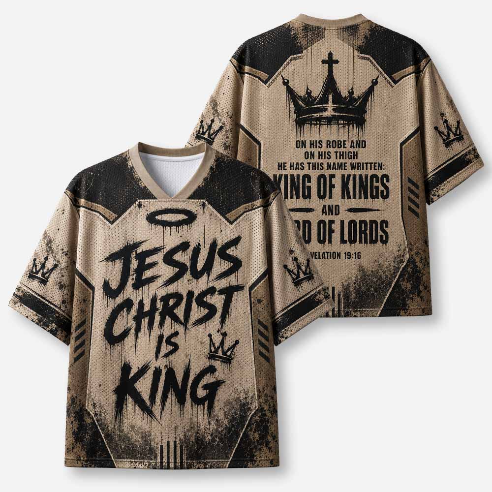 Crown Statement Graphic Mesh Jersey