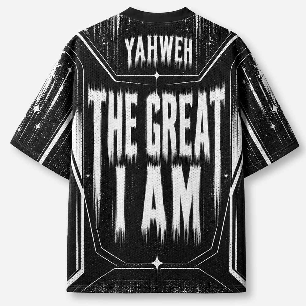 Great I Am Graphic Mesh Jersey