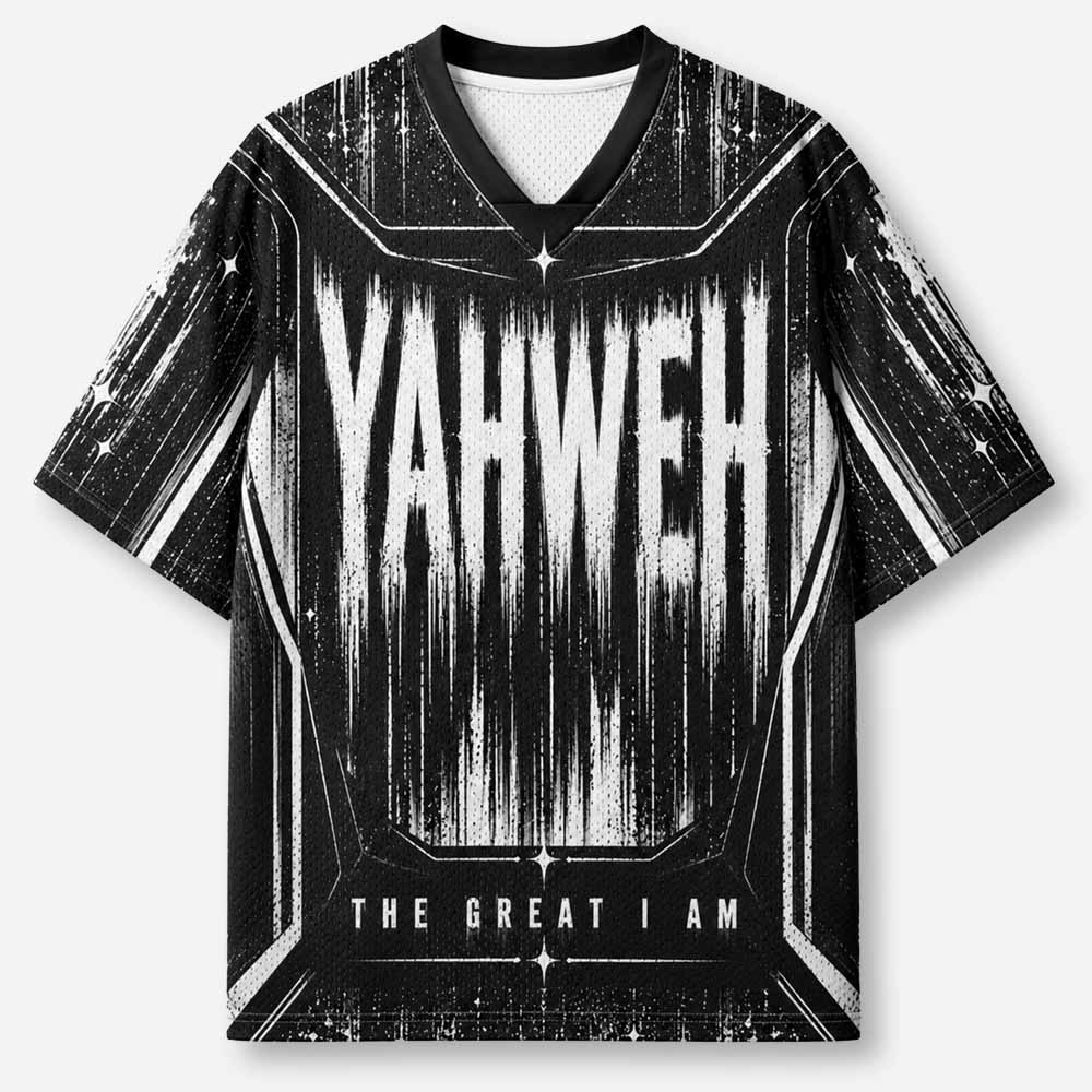 Great I Am Graphic Mesh Jersey