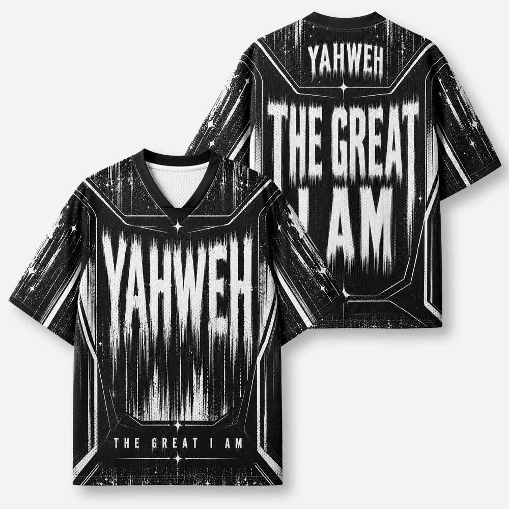 Great I Am Graphic Mesh Jersey