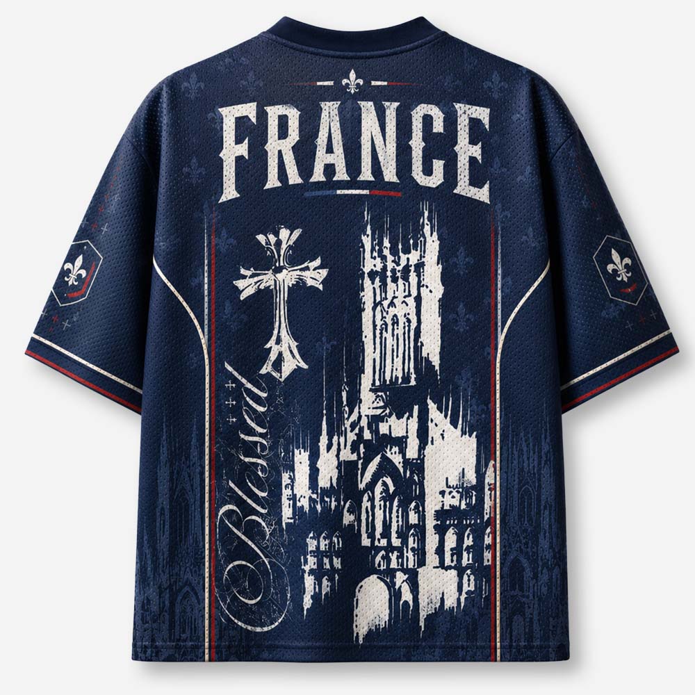Gothic Cathedral Graphic Mesh Jersey