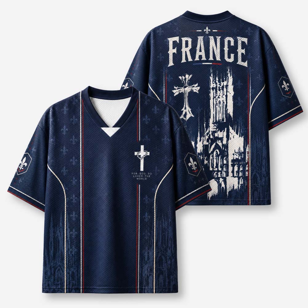 Gothic Cathedral Graphic Mesh Jersey