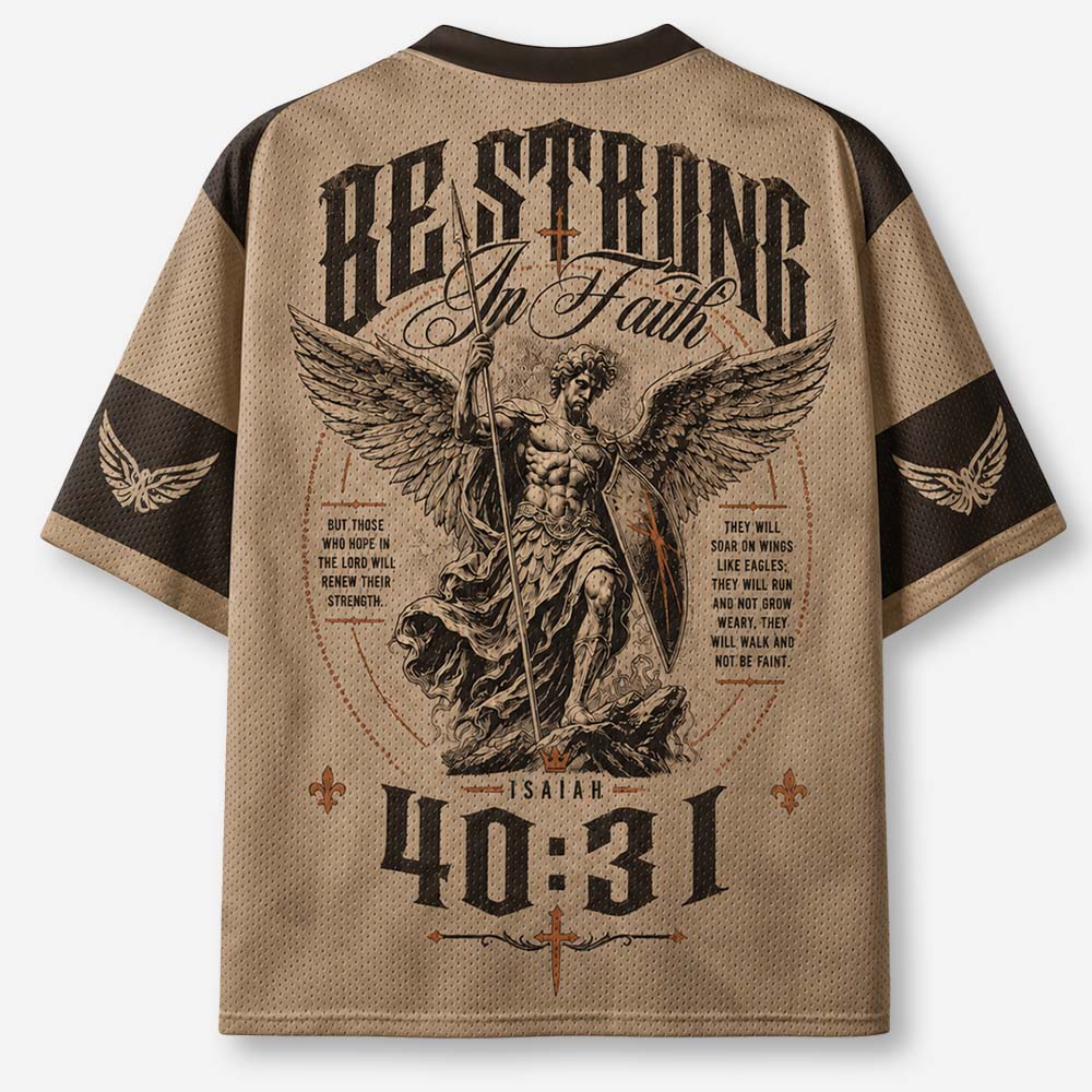 Winged Warrior Graphic Mesh Jersey