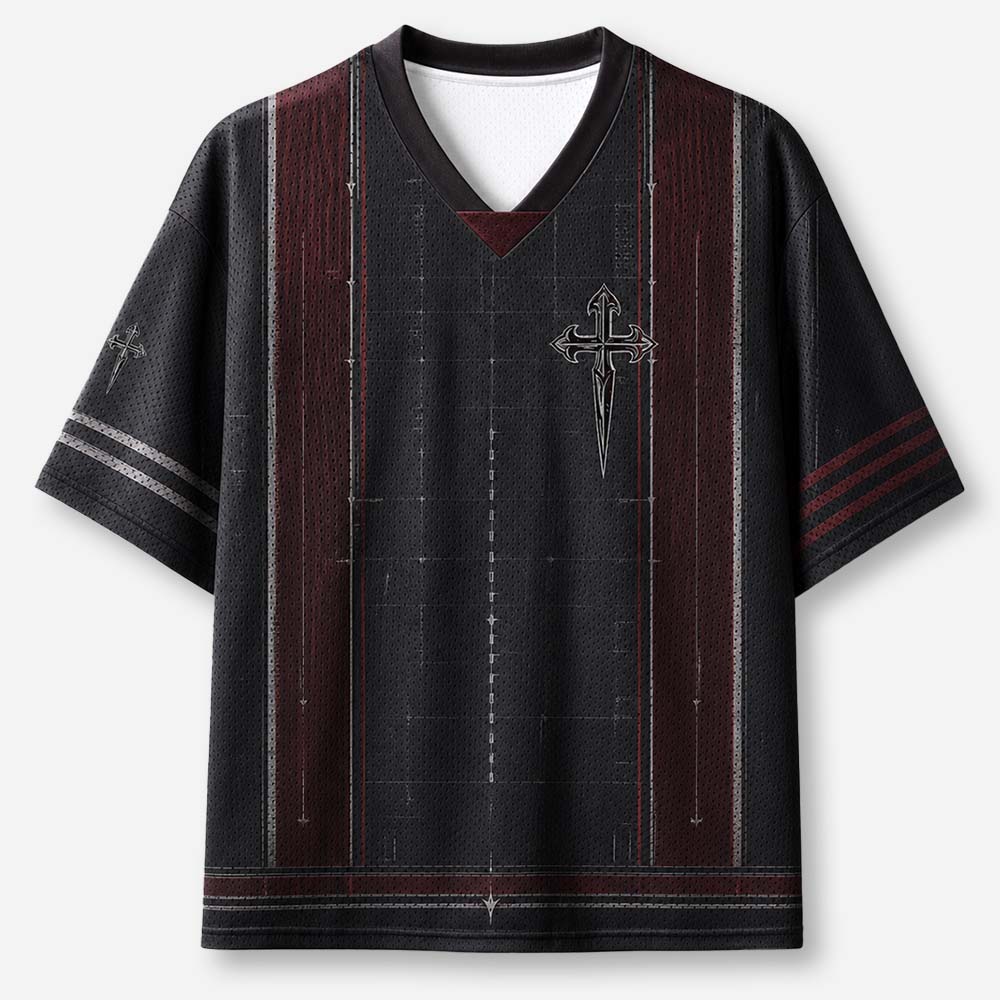 Hope Emblem Graphic Mesh Jersey