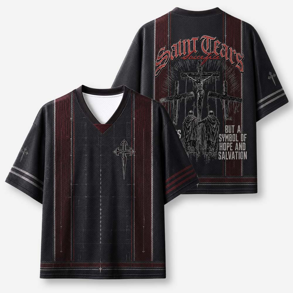 Hope Emblem Graphic Mesh Jersey