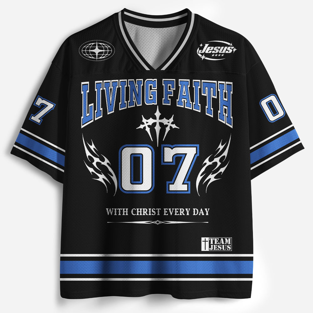 Live Boldly Graphic Mesh Jersey