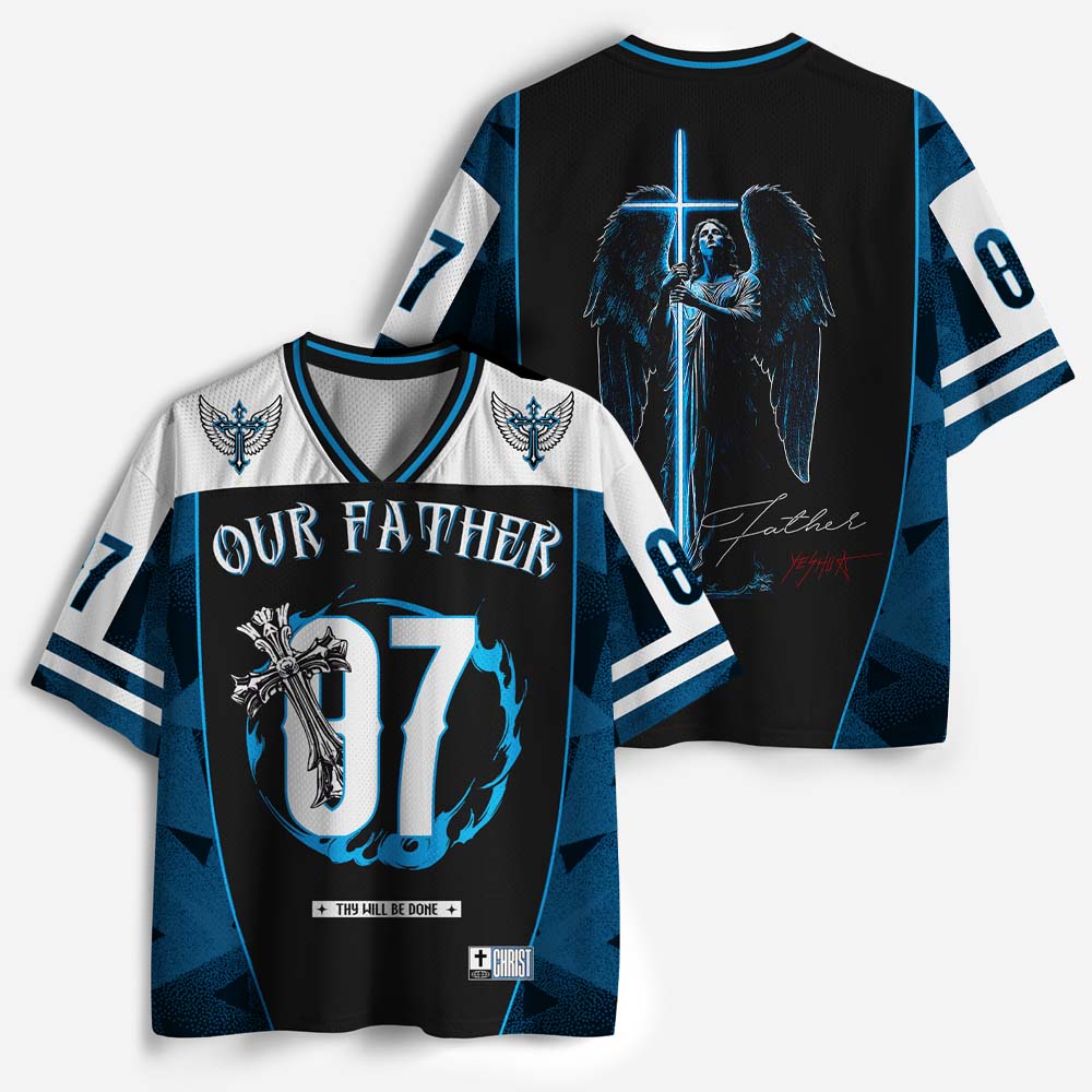 Angel Guard Graphic Mesh Jersey
