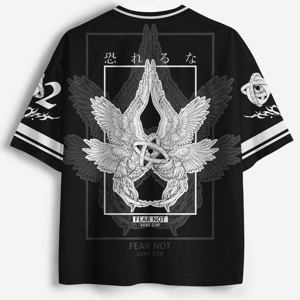Fearless Eye Wing Graphic Mesh Jersey