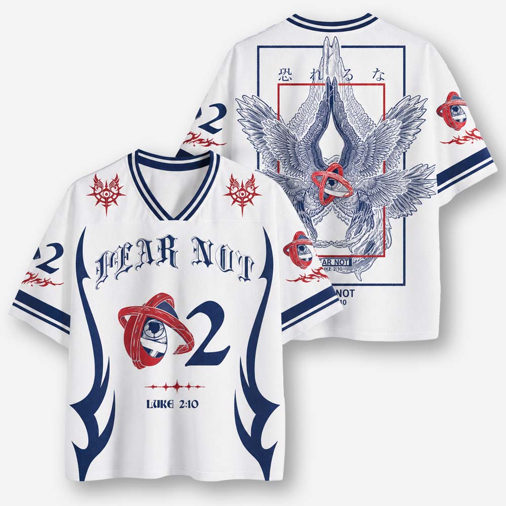 Fearless Eye Wing Graphic Mesh Jersey