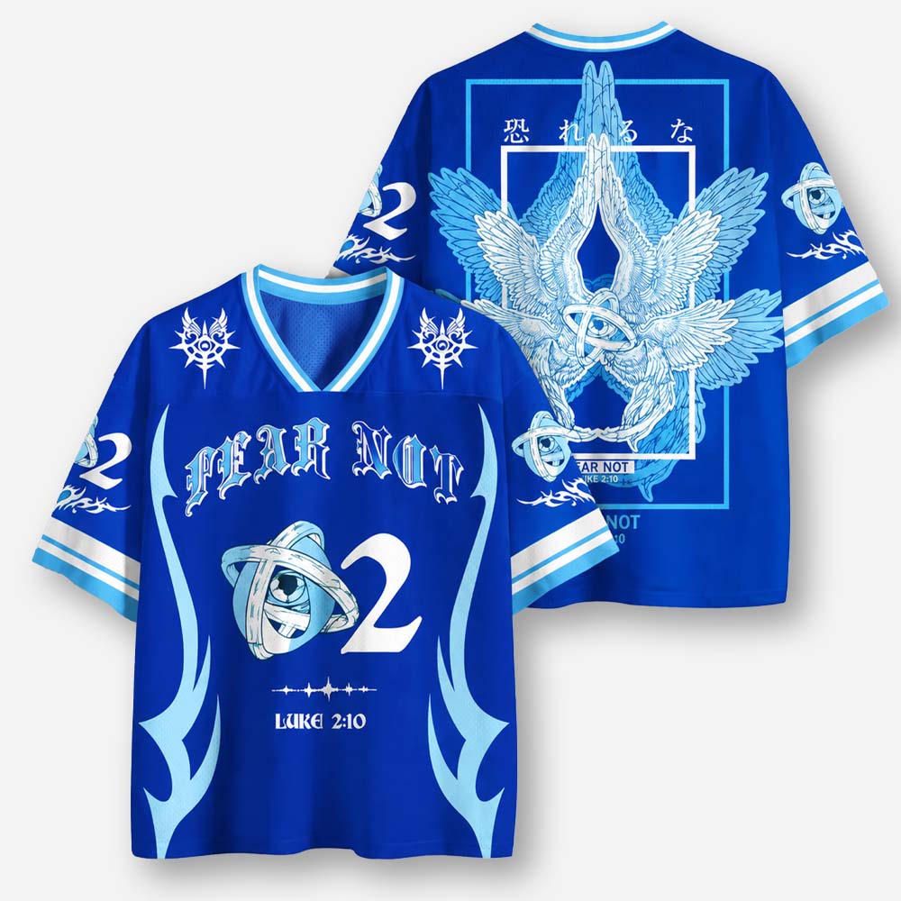 Fearless Eye Wing Graphic Mesh Jersey
