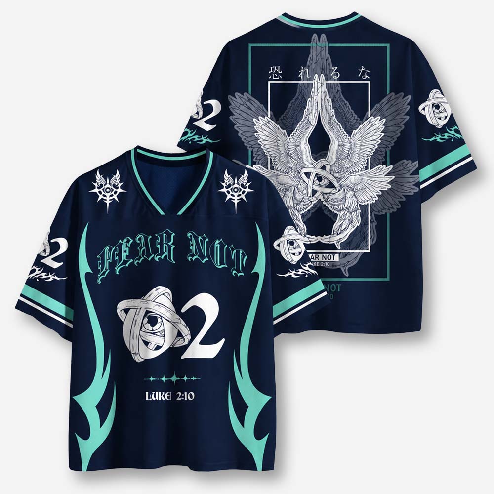 Fearless Eye Wing Graphic Mesh Jersey