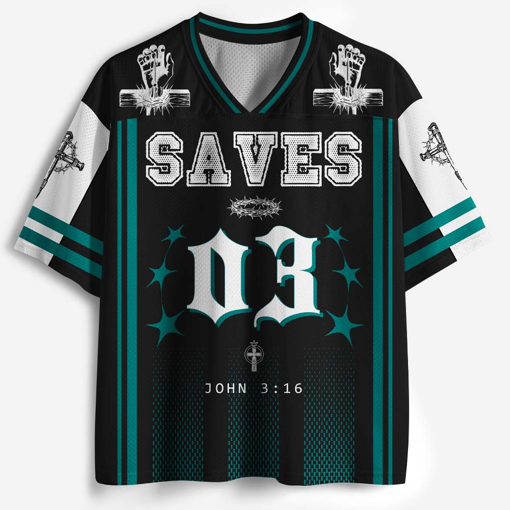 Forgiveness Graphic Mesh Jersey