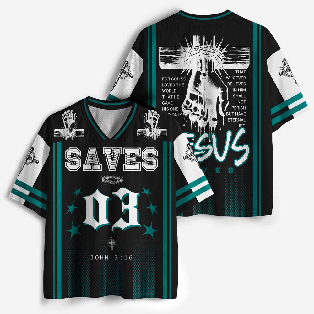 Forgiveness Graphic Mesh Jersey