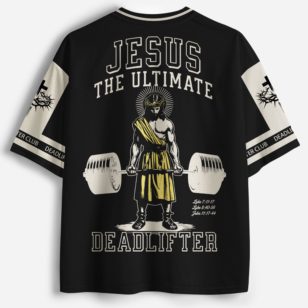 Ultimate Deadlifter Graphic Mesh Jersey