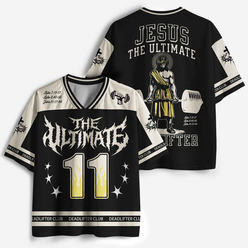 Ultimate Deadlifter Graphic Mesh Jersey