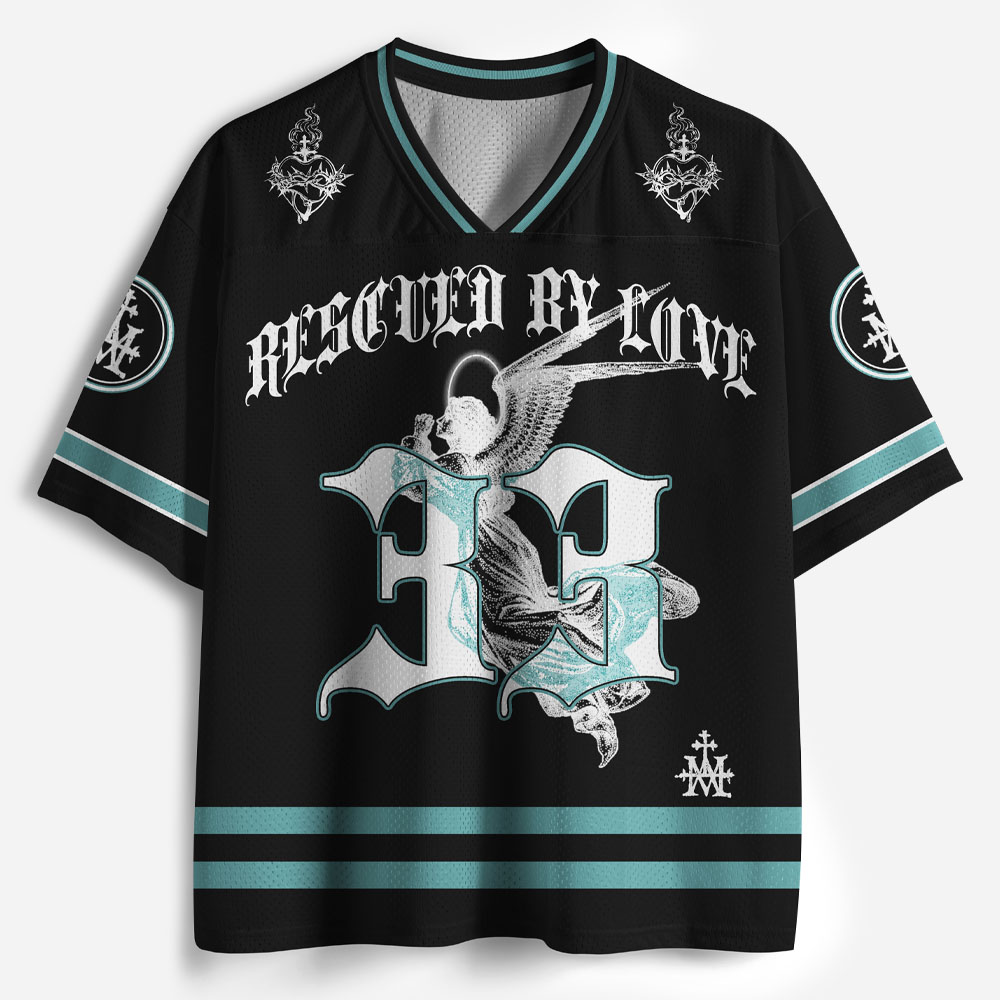 Angel Graphic Mesh Jersey