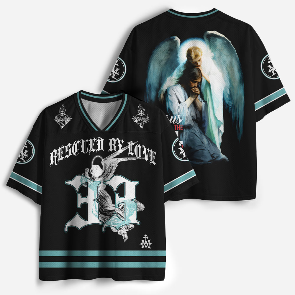Angel Graphic Mesh Jersey