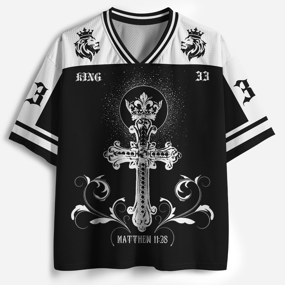 King Statement Graphic Mesh Jersey