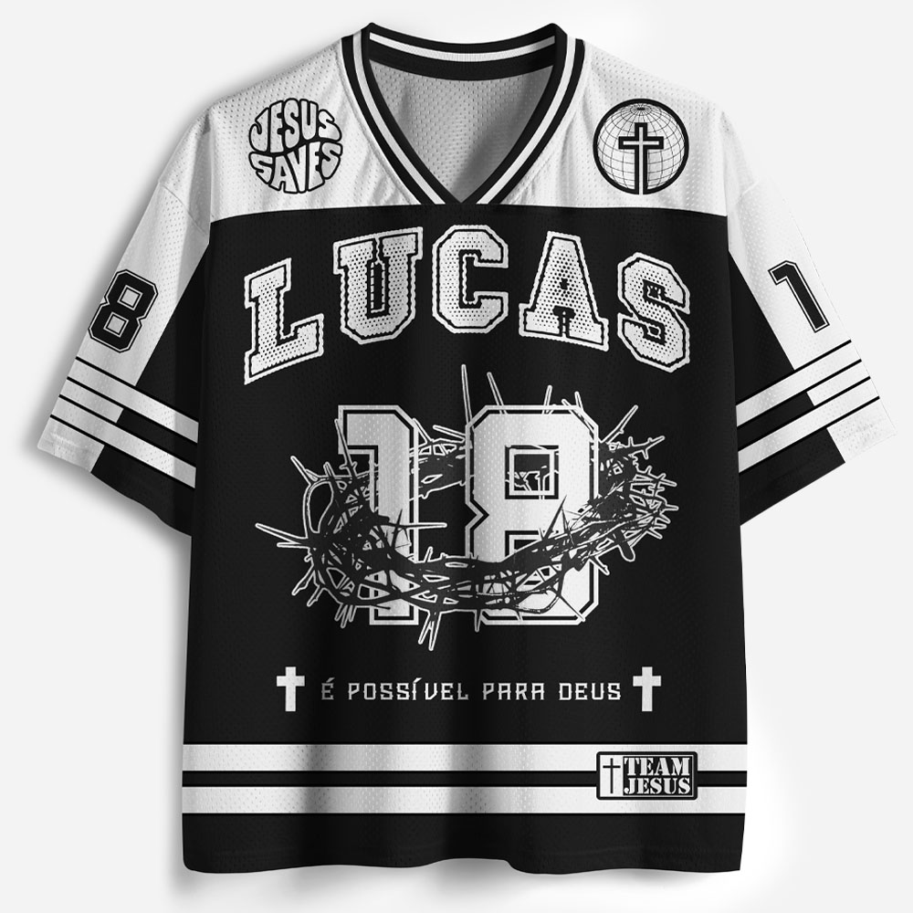 Impossible Path Graphic Mesh Jersey