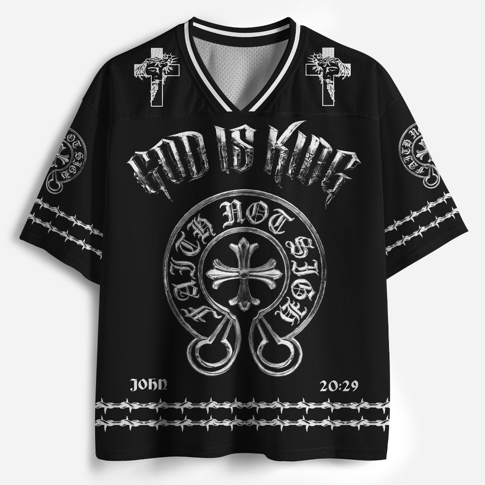 Crown Statement Graphic Mesh Jersey
