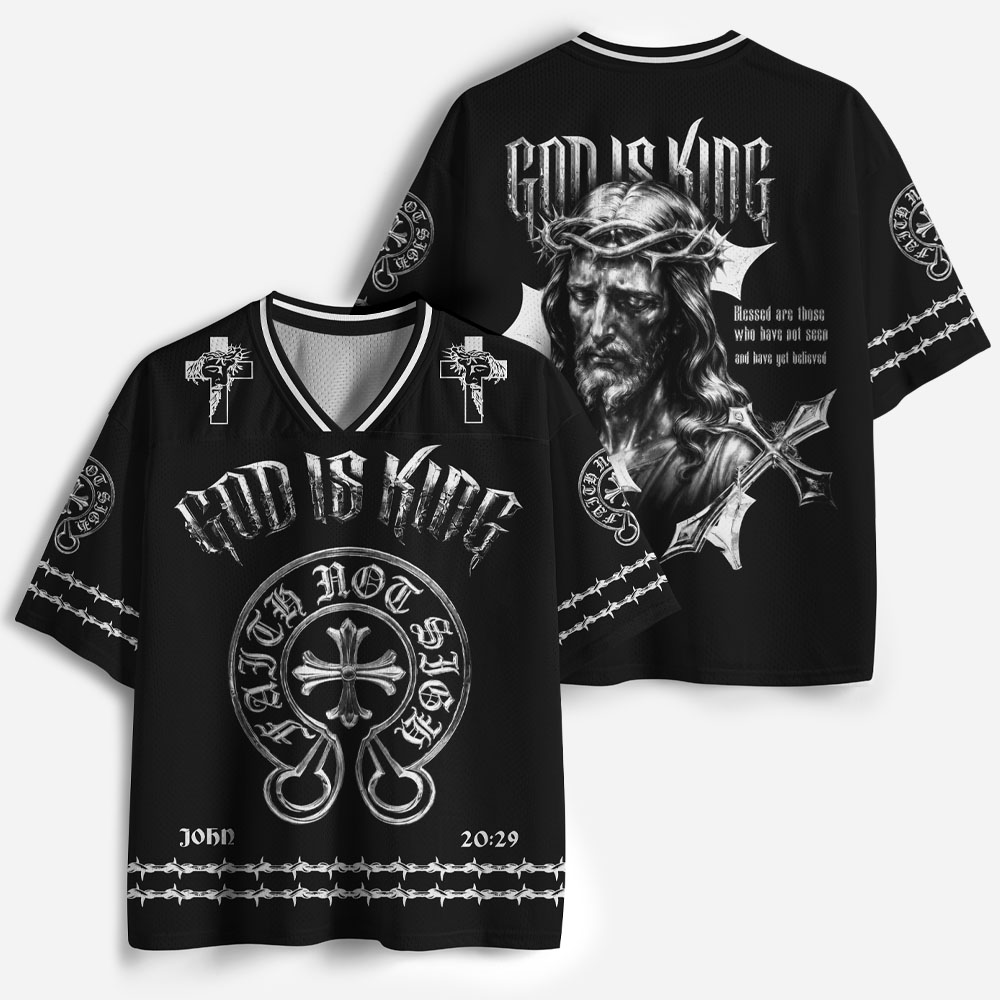 Crown Statement Graphic Mesh Jersey