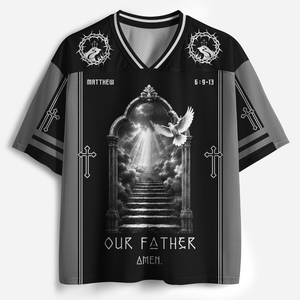 Cloud Stairway Graphic Mesh Jersey