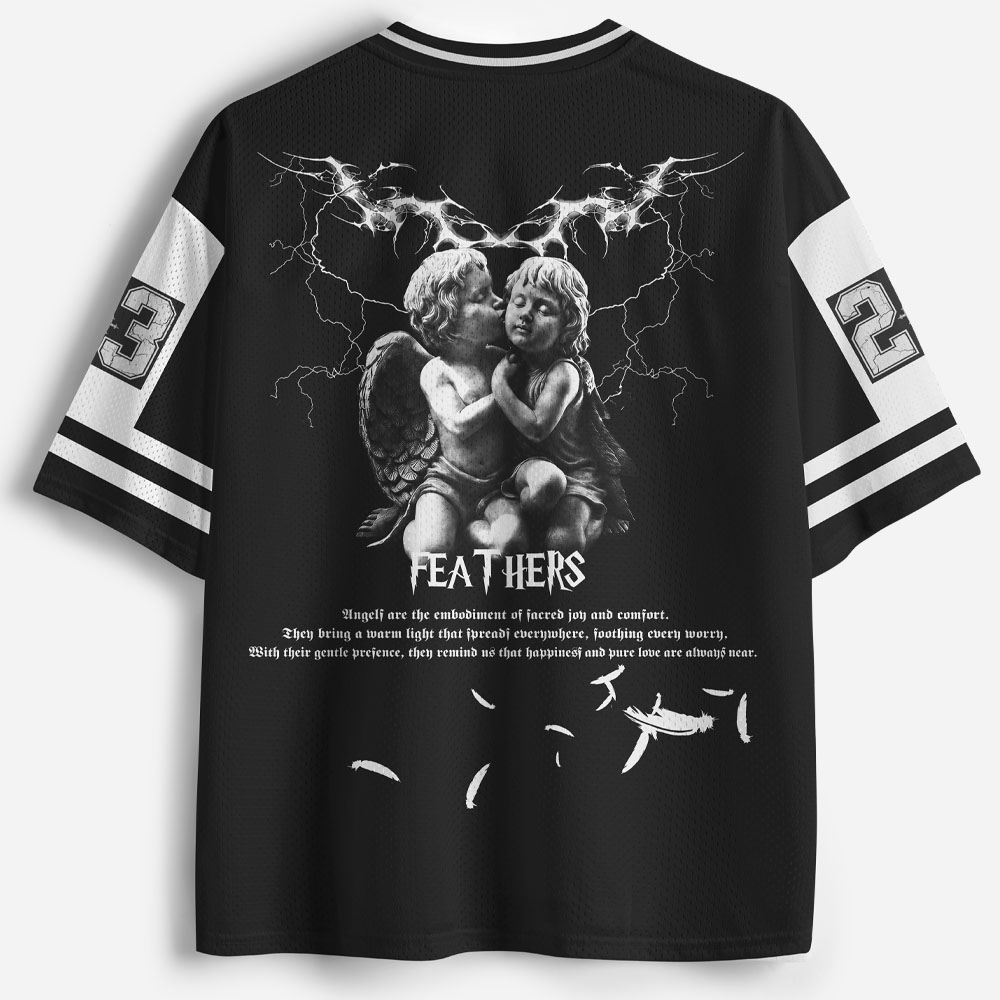 Angel Graphic Mesh Jersey