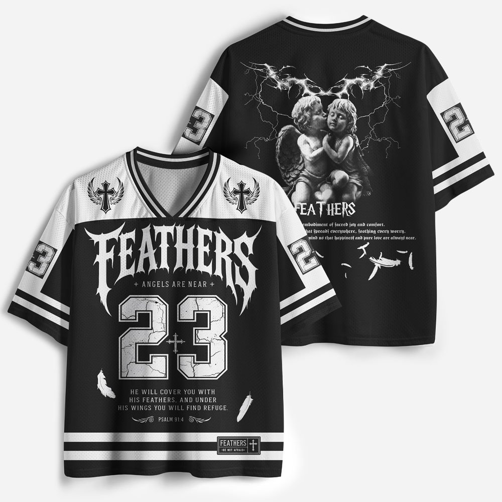 Angel Graphic Mesh Jersey