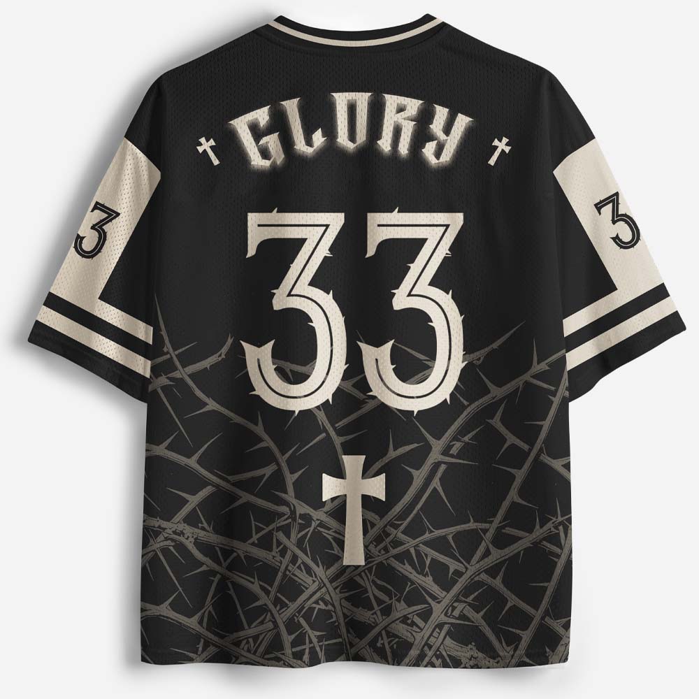 Thorn Crown Graphic Mesh Jersey