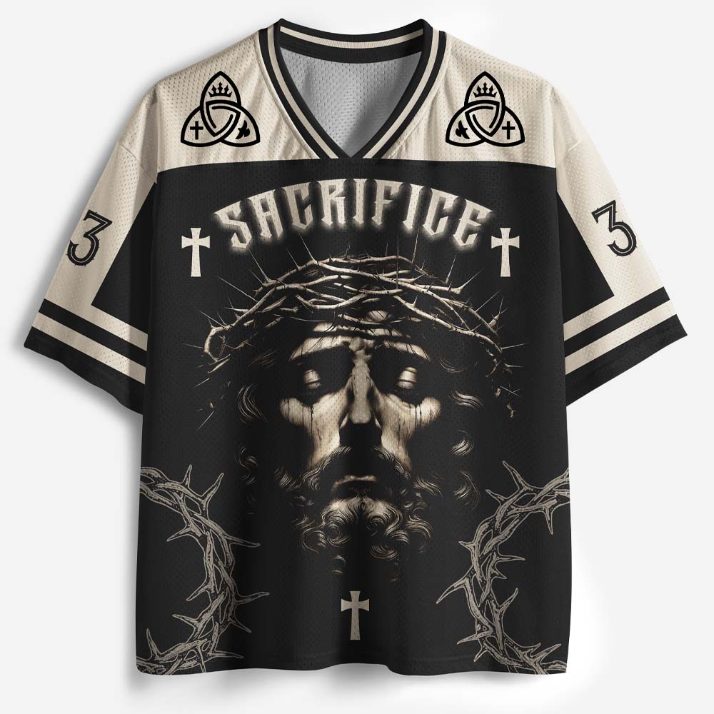 Thorn Crown Graphic Mesh Jersey
