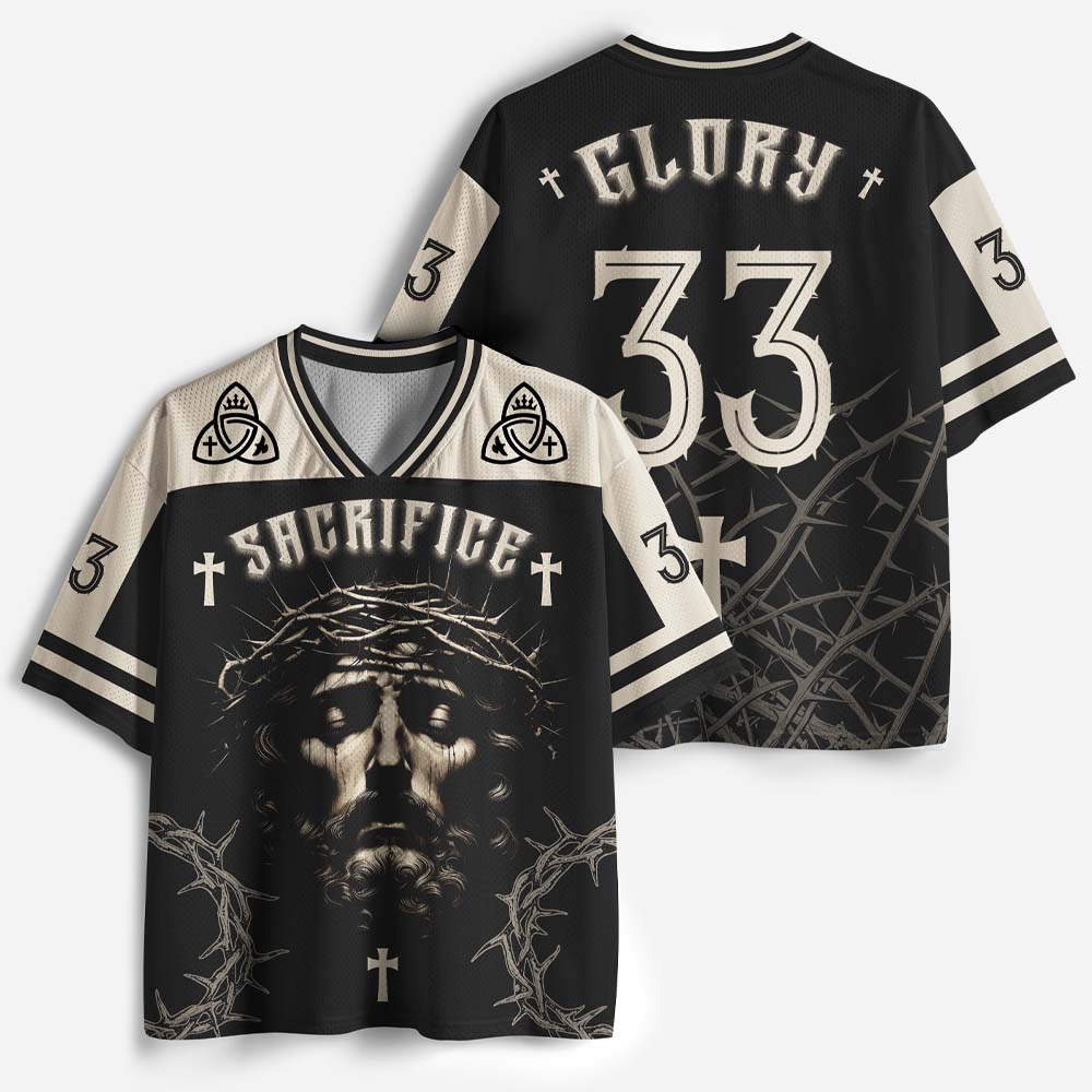 Thorn Crown Graphic Mesh Jersey