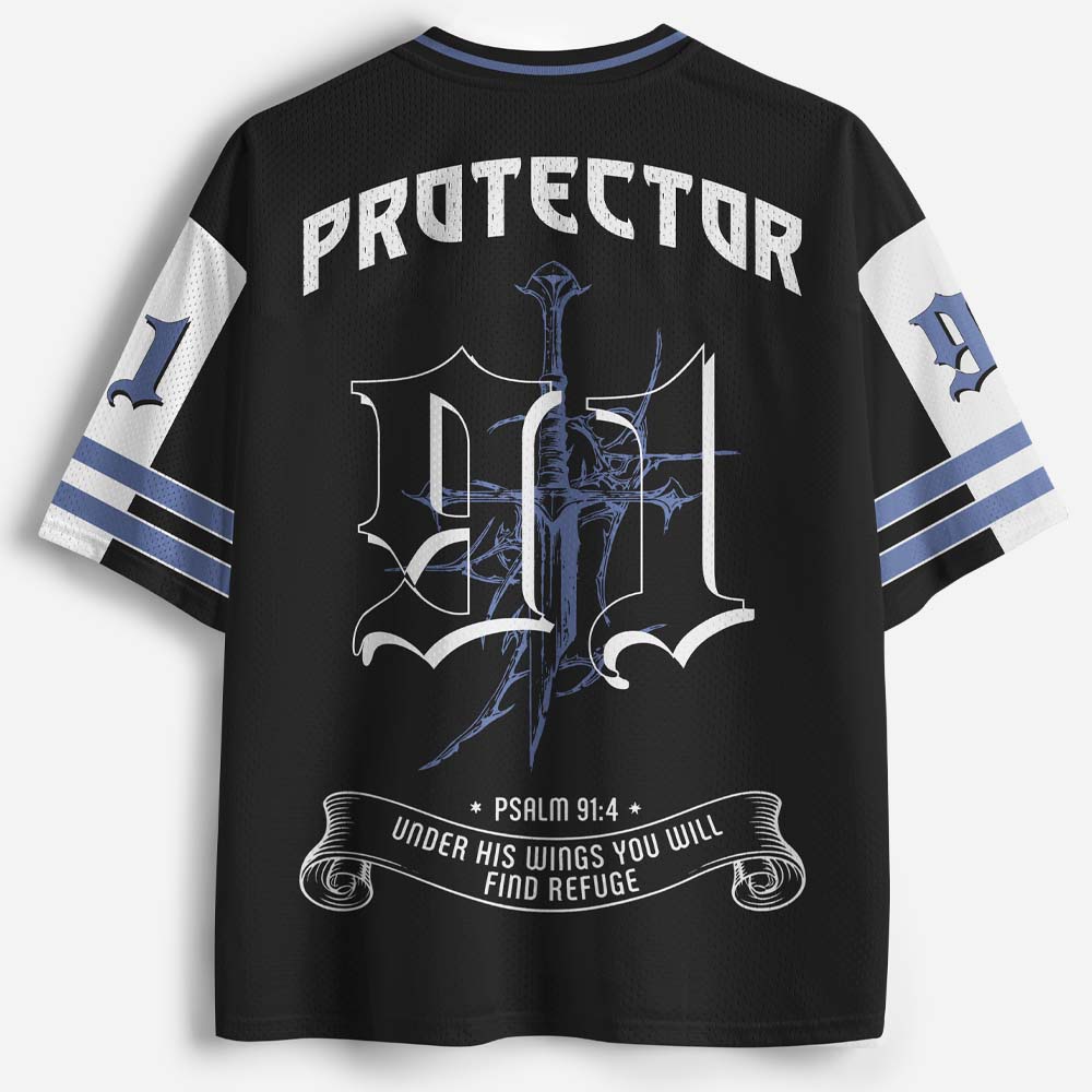 Silent Oath Grim Warrior Graphic Mesh Jersey