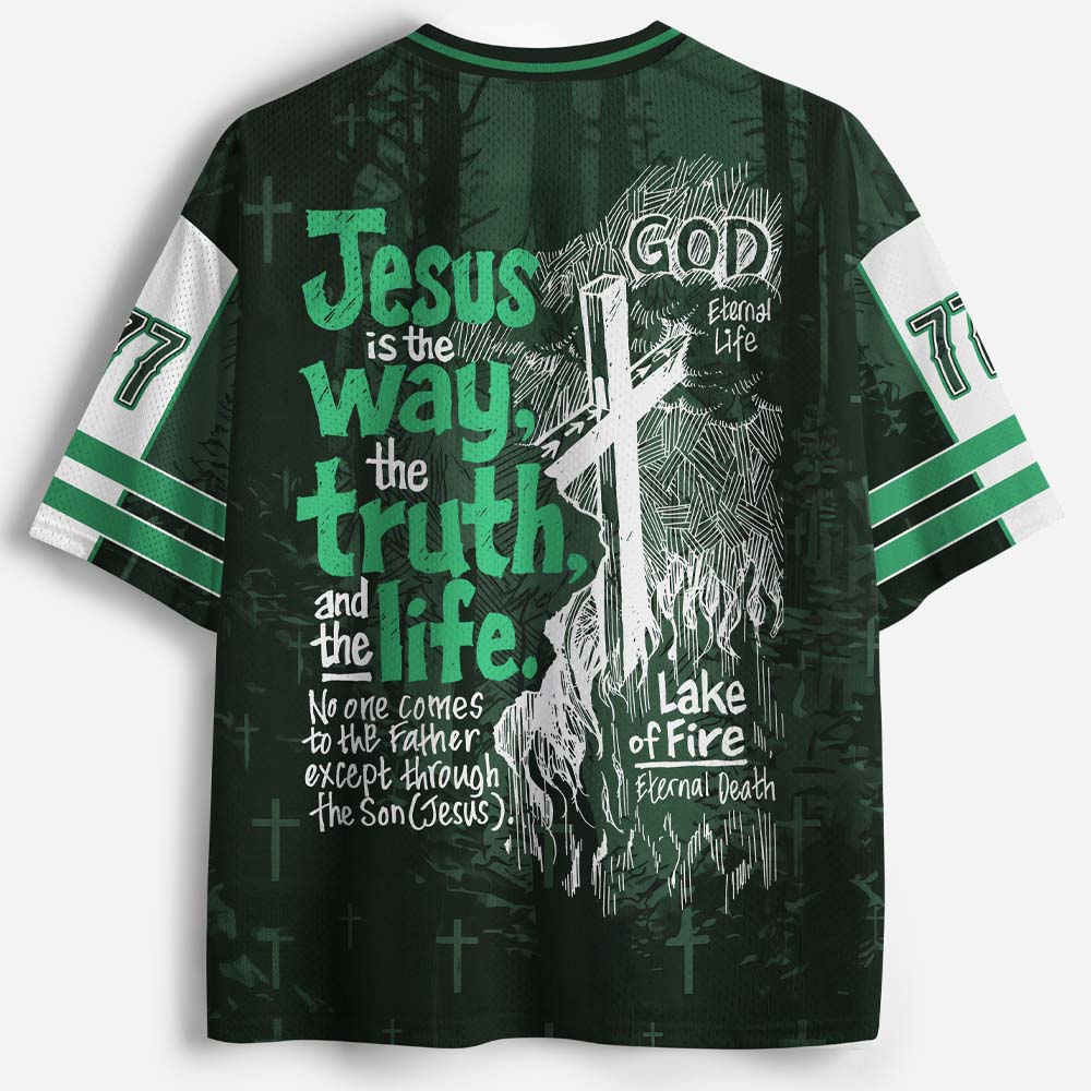 Way of Life Graphic Mesh Jersey