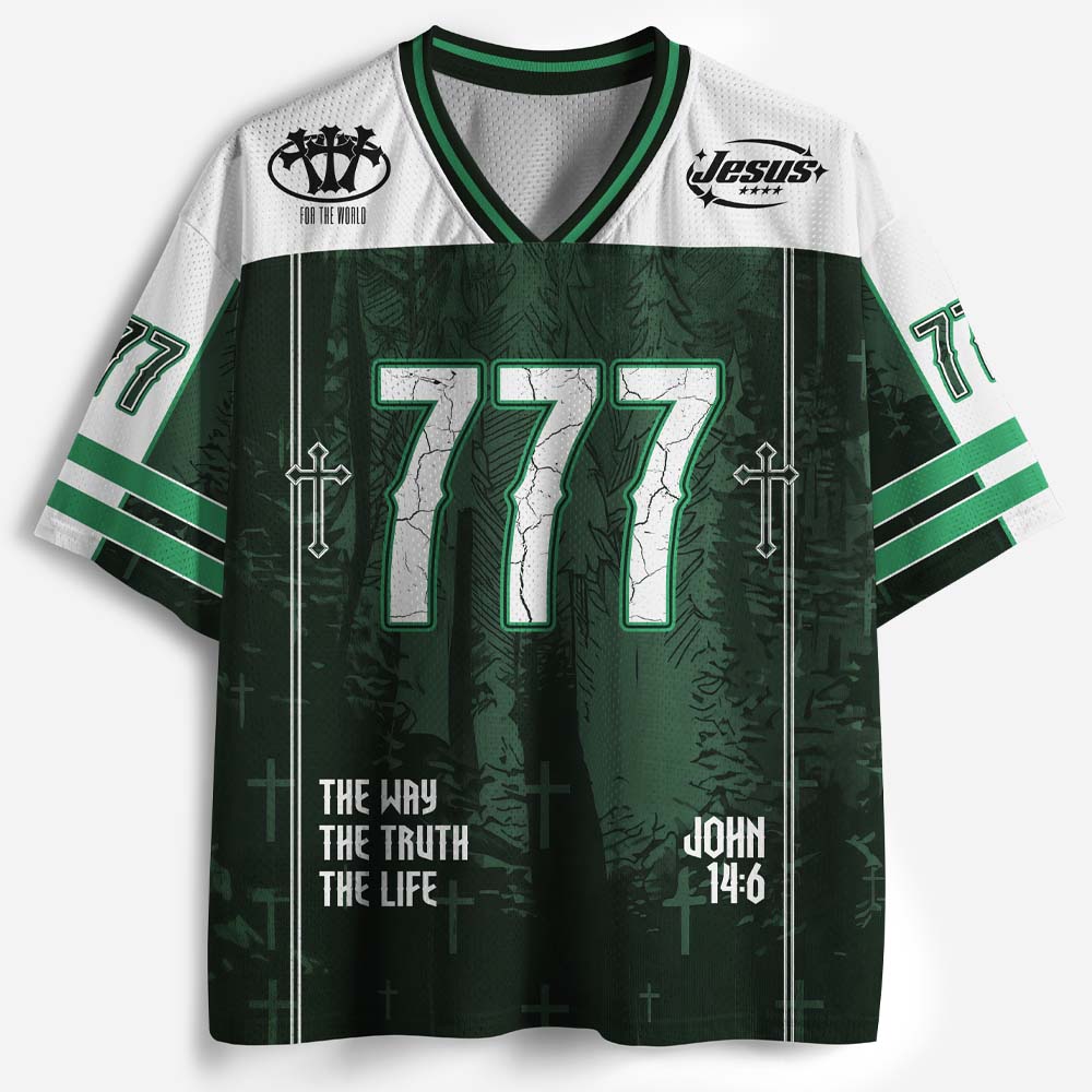 Way of Life Graphic Mesh Jersey