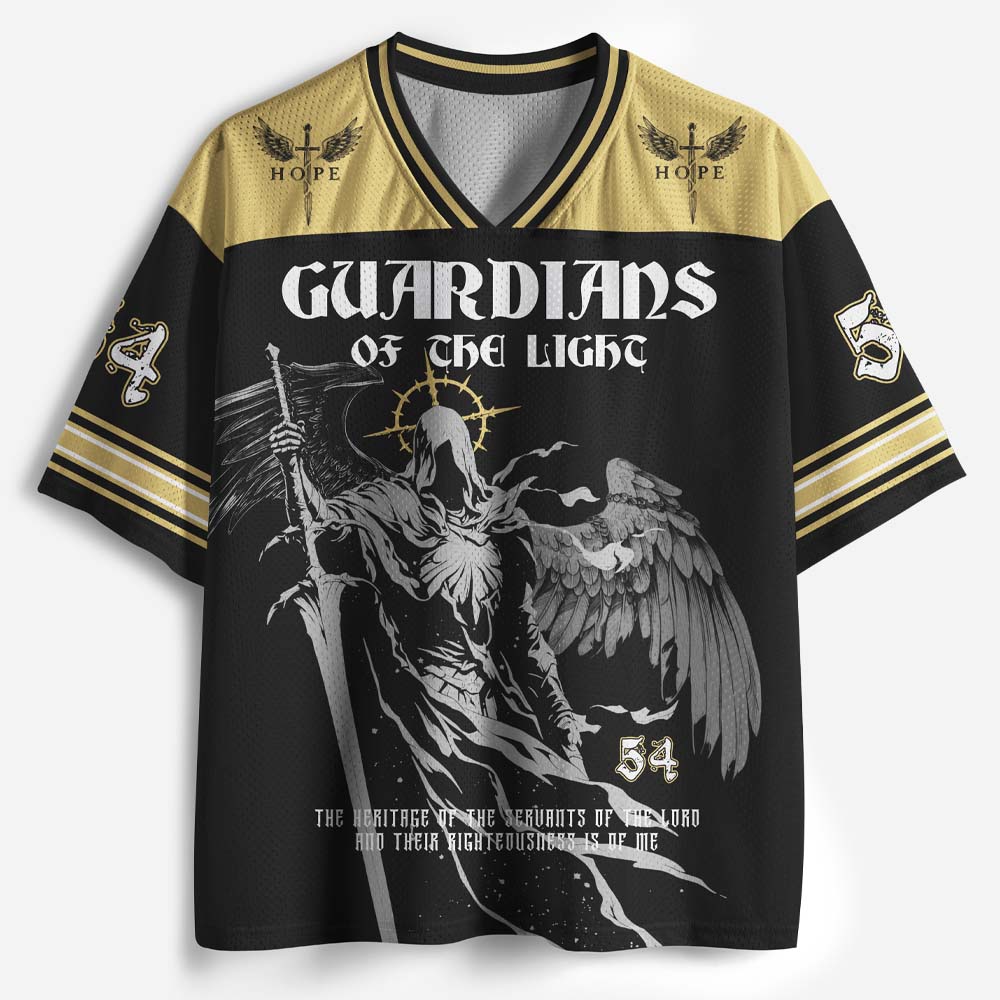 Hope Winged Sword Graphic Mesh Jersey