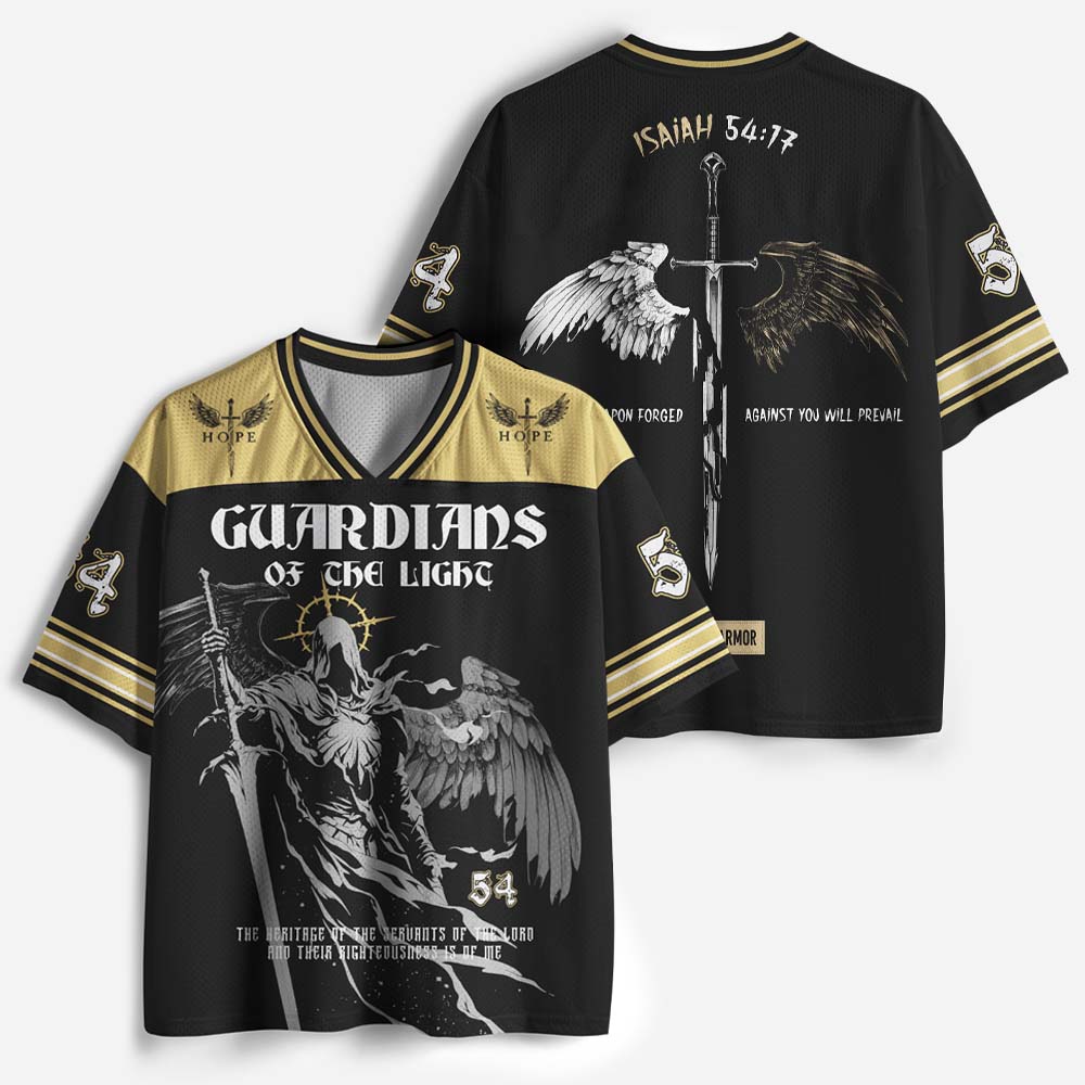 Hope Winged Sword Graphic Mesh Jersey