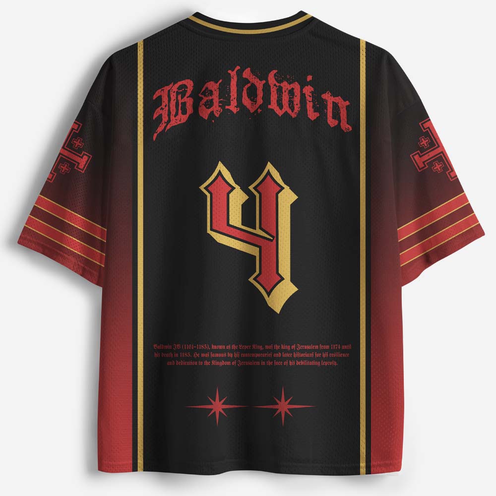Masked King Graphic Mesh Jersey