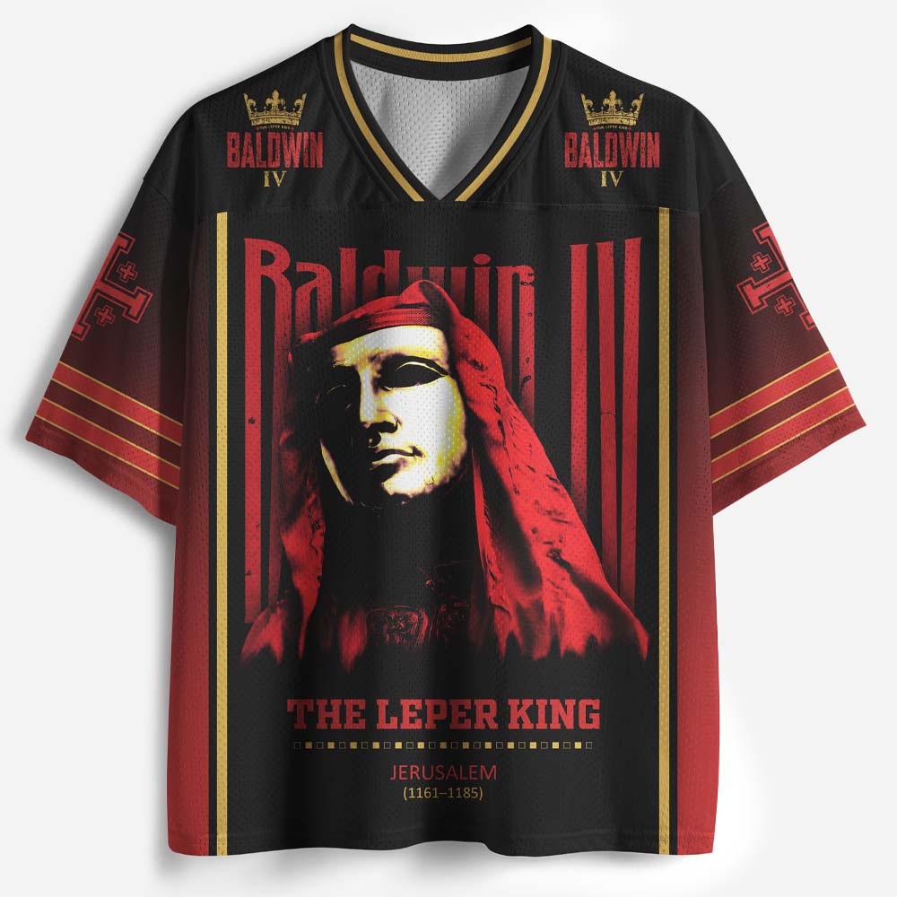 Masked King Graphic Mesh Jersey
