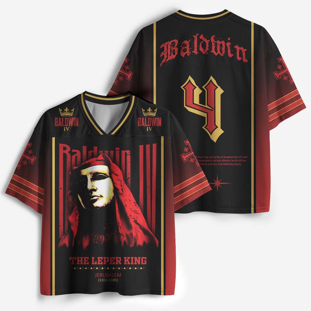 Masked King Graphic Mesh Jersey