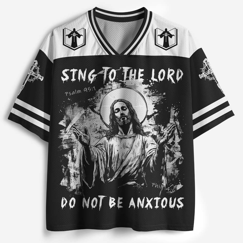Eye Wing Graphic Mesh Jersey